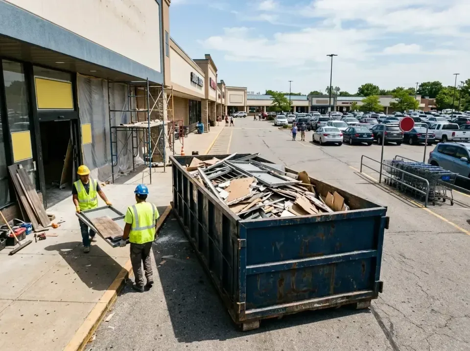 retail-store-renovation-debris-003 — frequently asked questions, Roll-off Dumpster Rentals in Metamora, IL